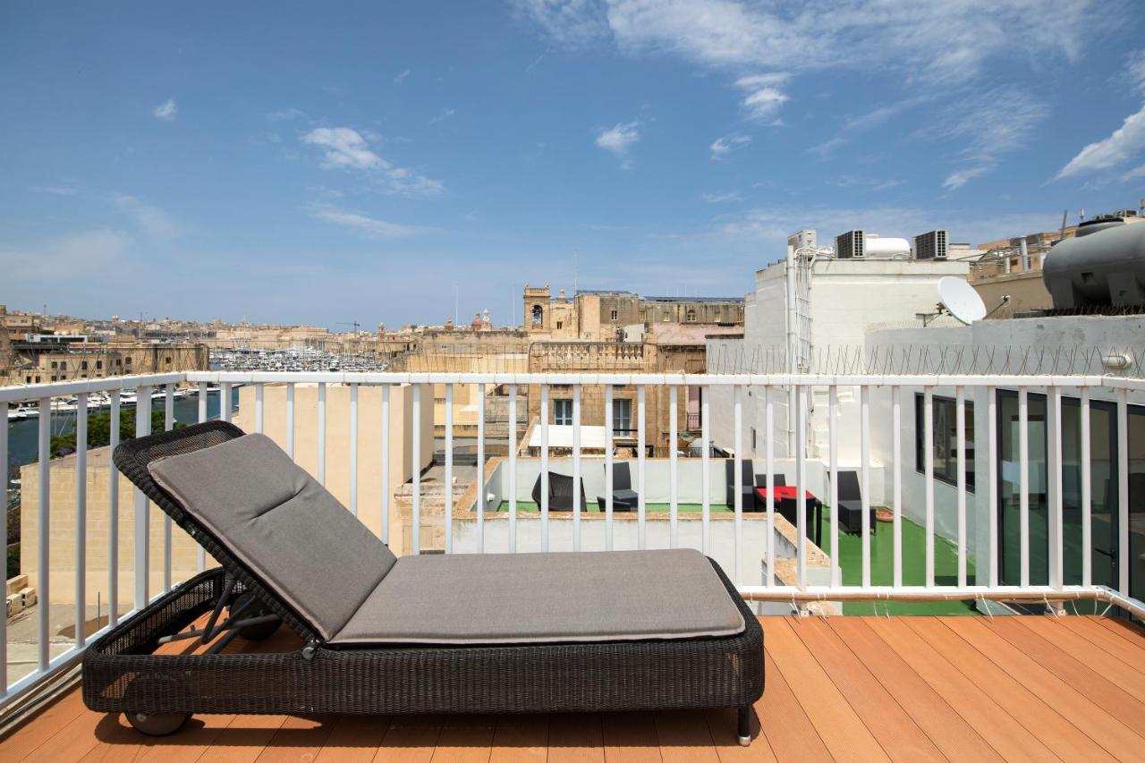 Traditional & Modern Maltese Townhouse - Rooftop Terrace And Sea Views, Close To Birgu Waterfront Cospicua Bagian luar foto